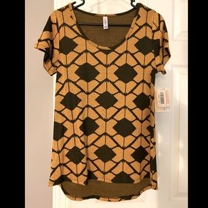 NWT LulaRoe Classic Tee XS 0-6 Jacquard